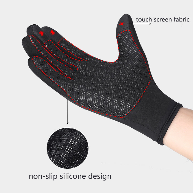 FrostGuard Touchscreen Riding Gloves