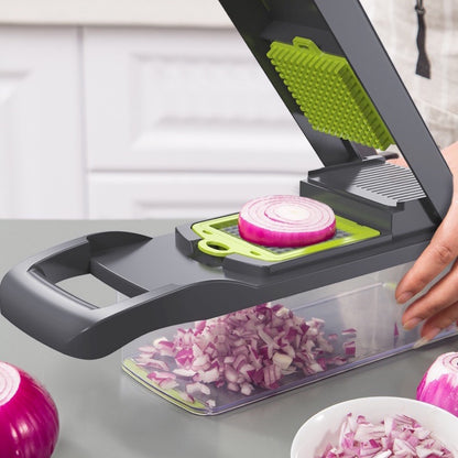 Deluxe Veg-O-Matic: Multi-functional Kitchen Aid