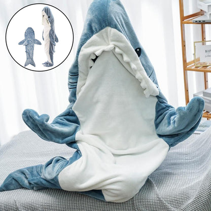 Cozy Cuddles Shark Blanket Pajamas