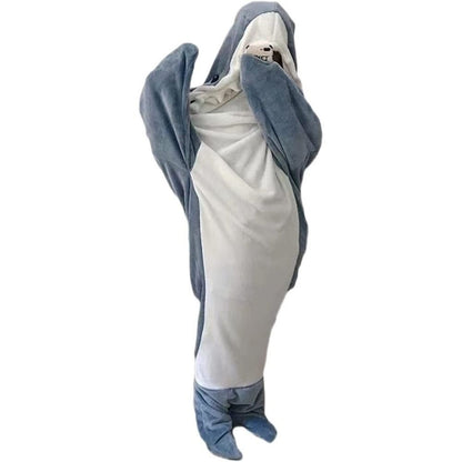 Cozy Cuddles Shark Blanket Pajamas