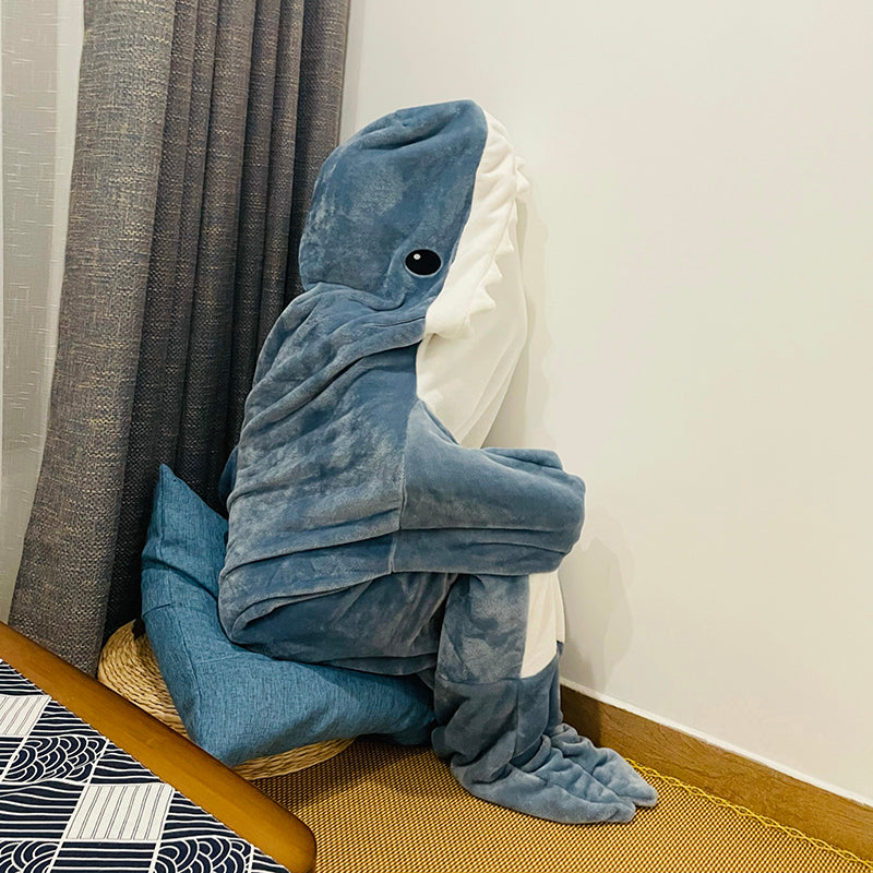 Cozy Cuddles Shark Blanket Pajamas