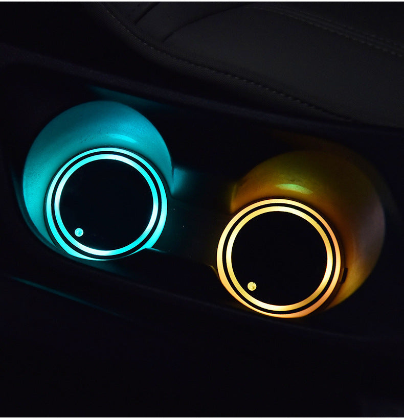 Glow-in-the-Car LED Coasters: Light-up Your Ride