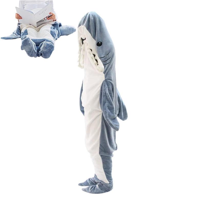 Cozy Cuddles Shark Blanket Pajamas