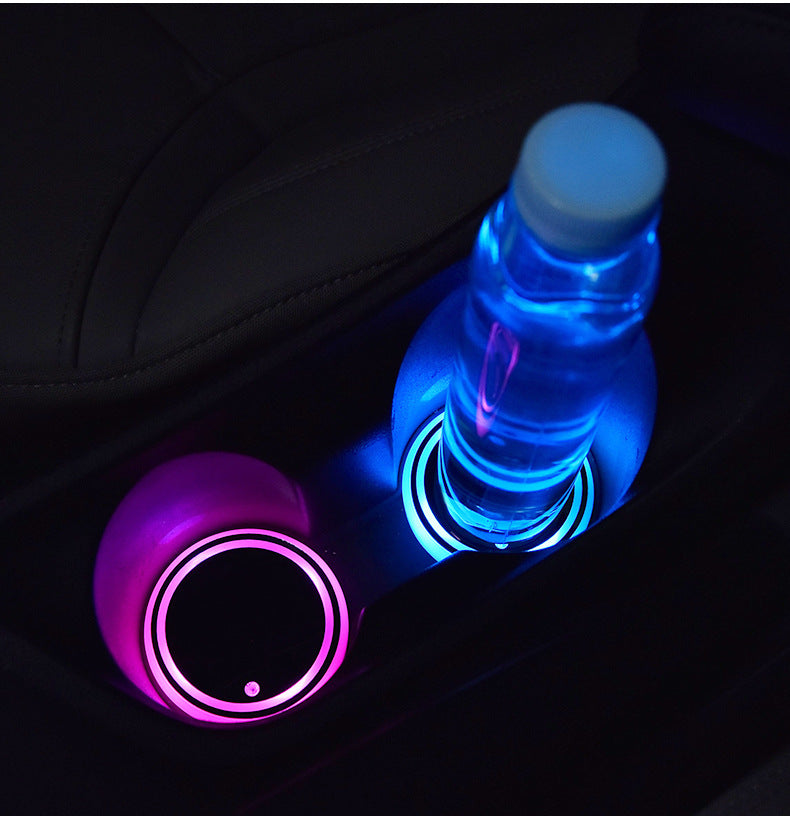 Glow-in-the-Car LED Coasters: Light-up Your Ride