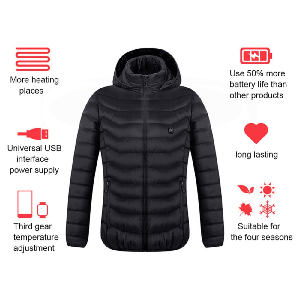 ToastieTec USB Heated Winter Jacket