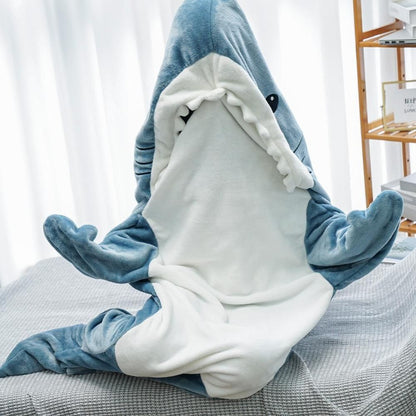 Cozy Cuddles Shark Blanket Pajamas